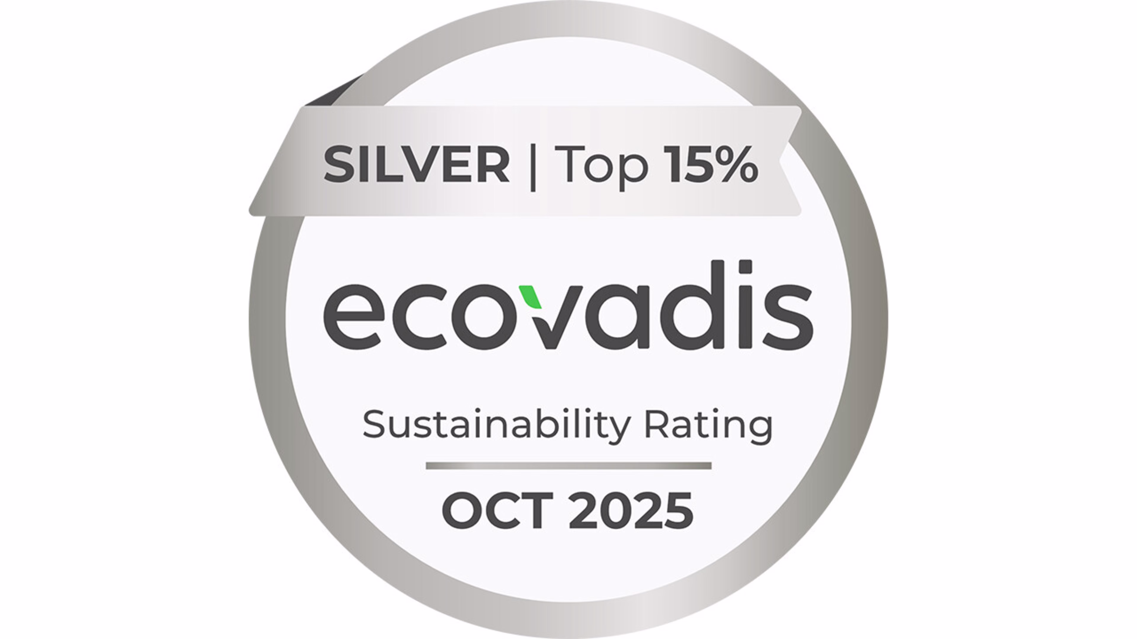 Ecovadis 2025 Silver Medal